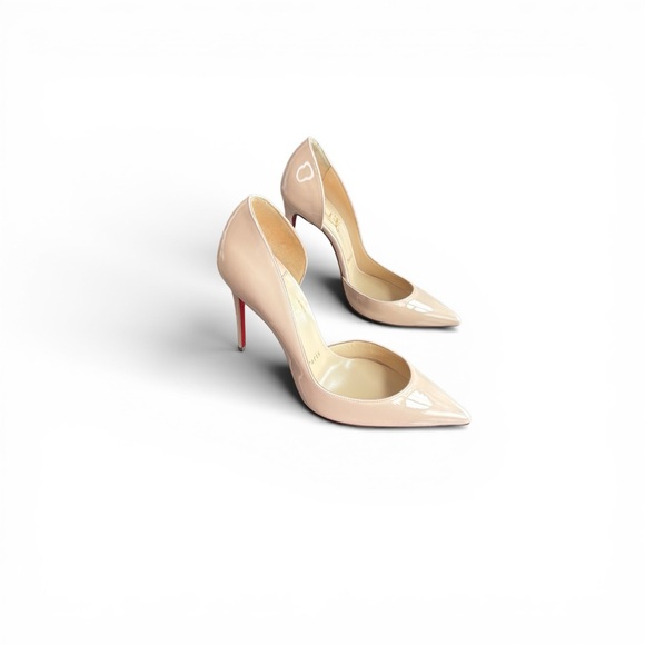 Christian Louboutin So Kate 120 Sz 38 5 - Nude Pointed Toe Red Heel - Box & Bag - Picture 8 of 16